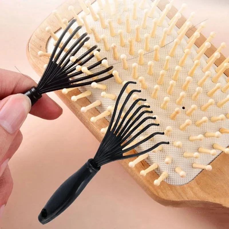 2 Pcs Mini Comb & Brush Cleaning Tool Set