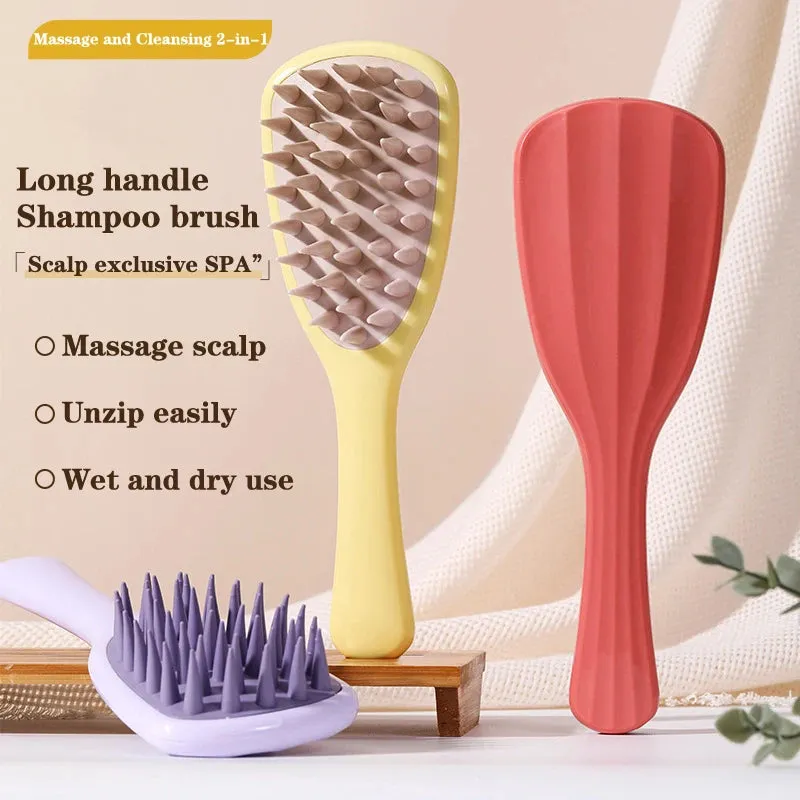 2 Pcs Mini Comb & Brush Cleaning Tool Set