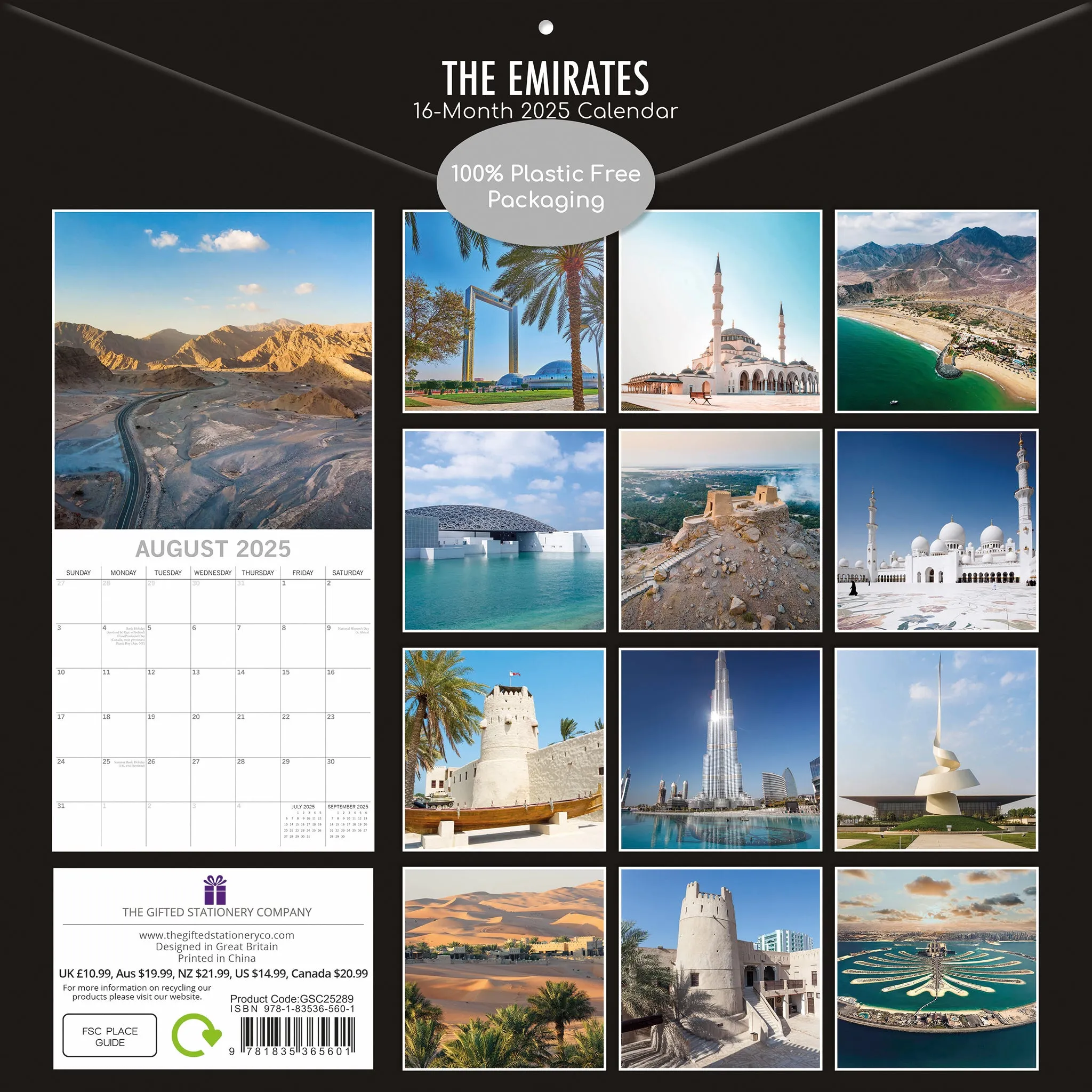 2025 The Emirates Wall Calendar