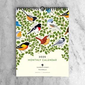 2025 Wall Calendar - Birds