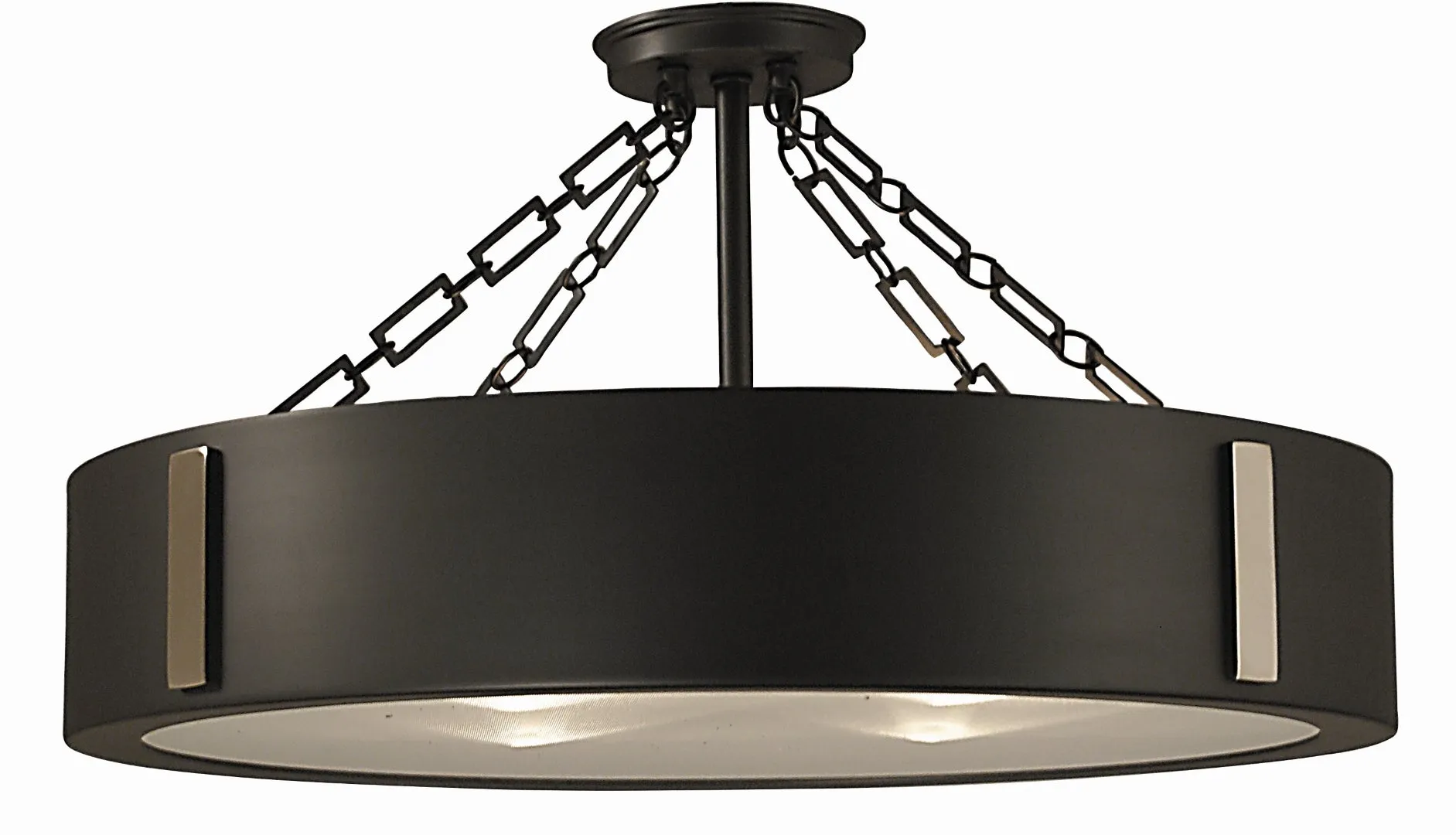 4-Light Oracle Flush Mount - Stunning Metal Design with Exceptional Light Dispersion for Any Space