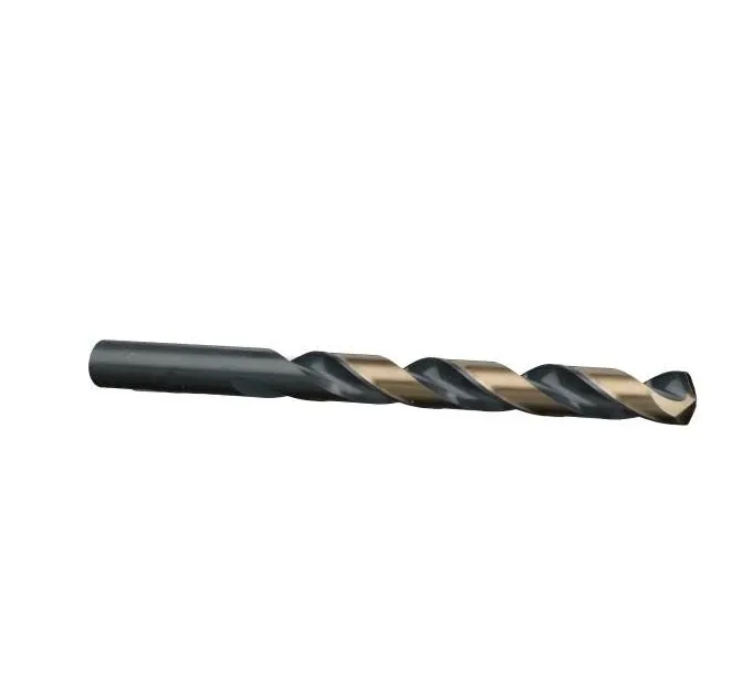 #48 Wire Size Jobber Length Drill Bit - Black and Gold - Split Point - 12 Pack