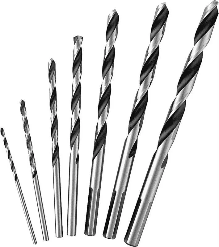 7pc Hss Bit W-case 1-16"-1-4"