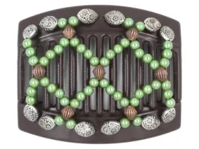 African Butterfly Thick Hair Comb - Ndalena Brown 149