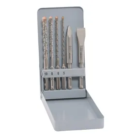 Alpen | Drill Bit Set SDS-plus Mixed 6Pc