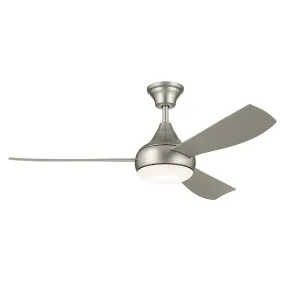 Ample 54" Ceiling Fan in Brushed Nickel