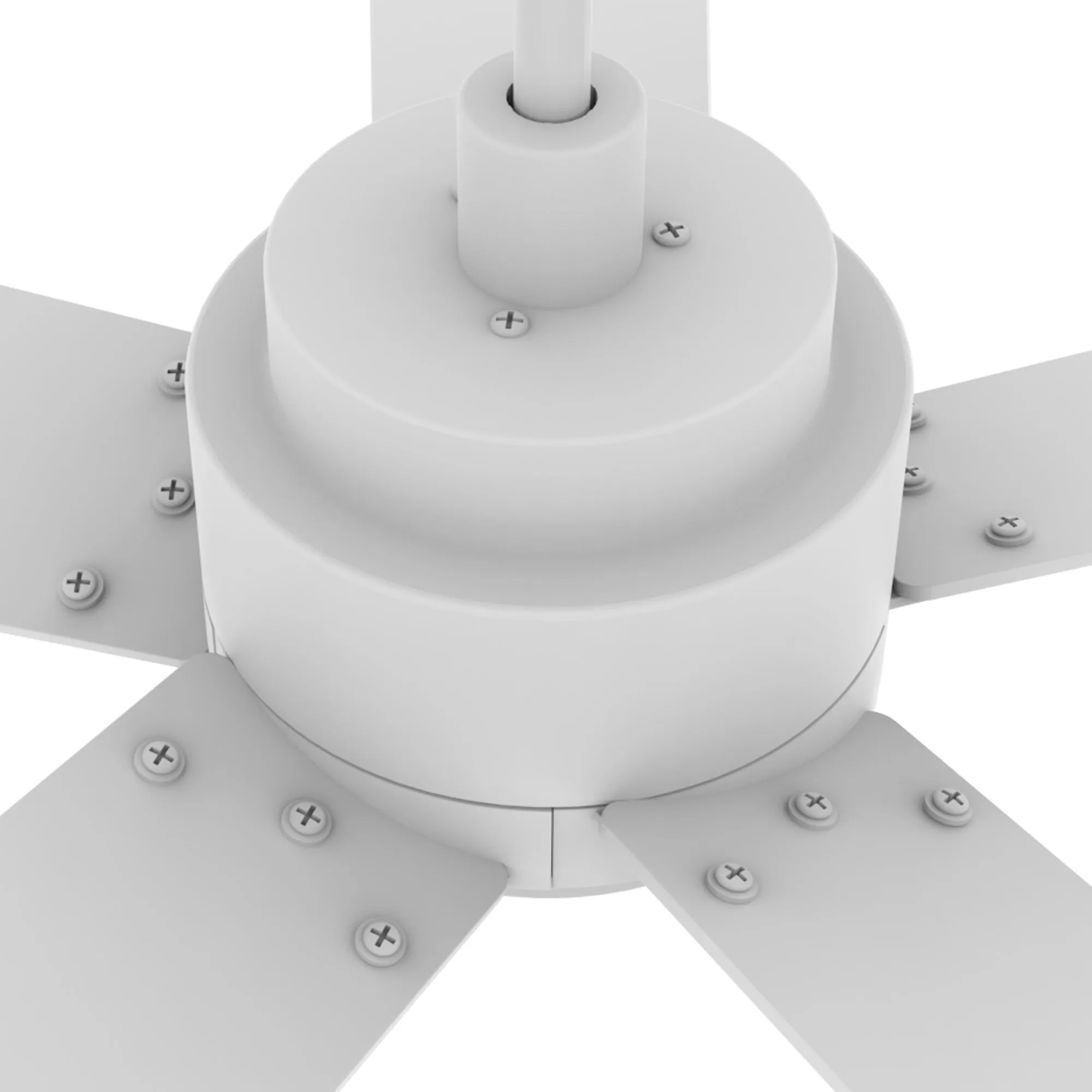 Aspen Smart Ceiling Fan with LED Light and Remote Outdoor/Indoor 56"