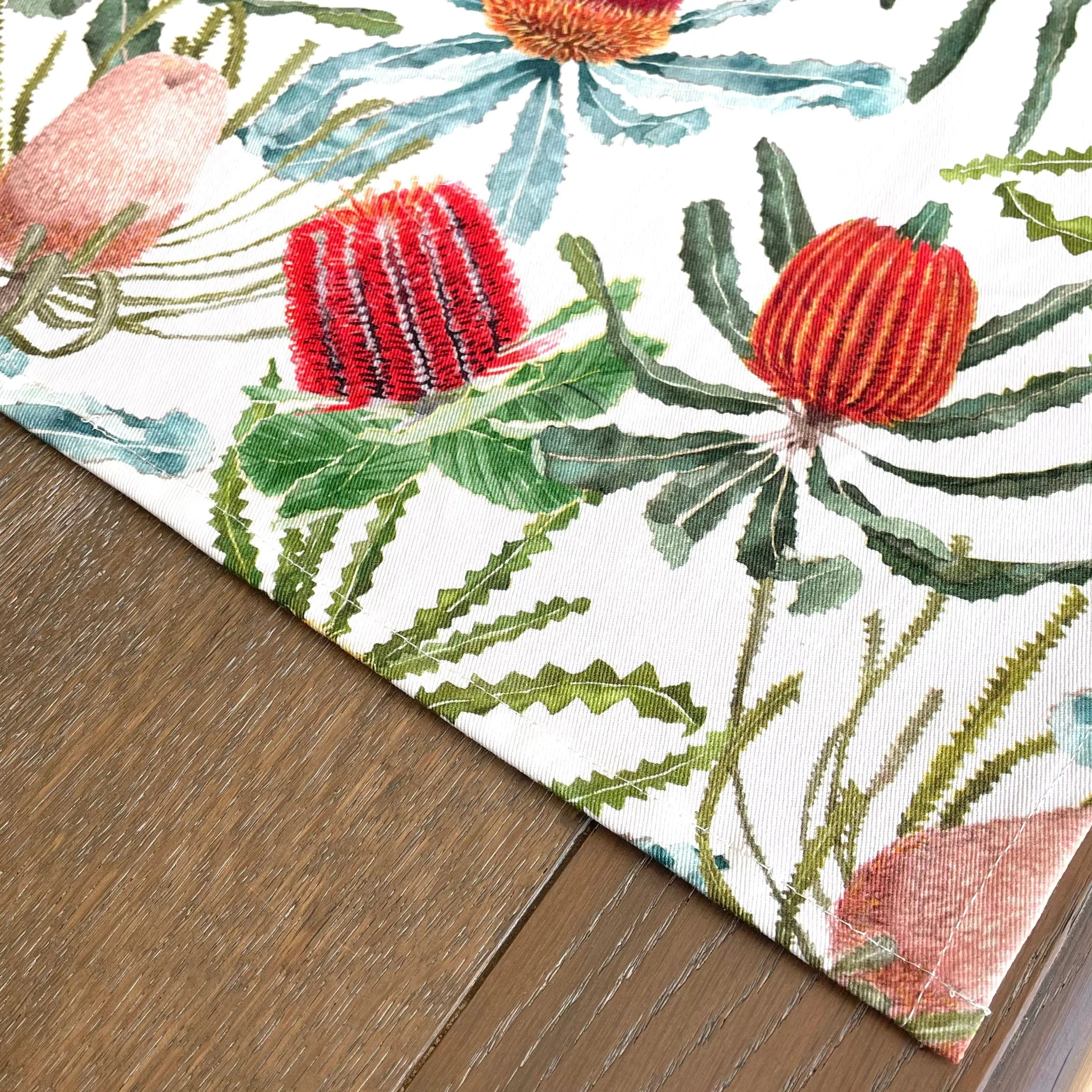 Australian Banksia Table Runner