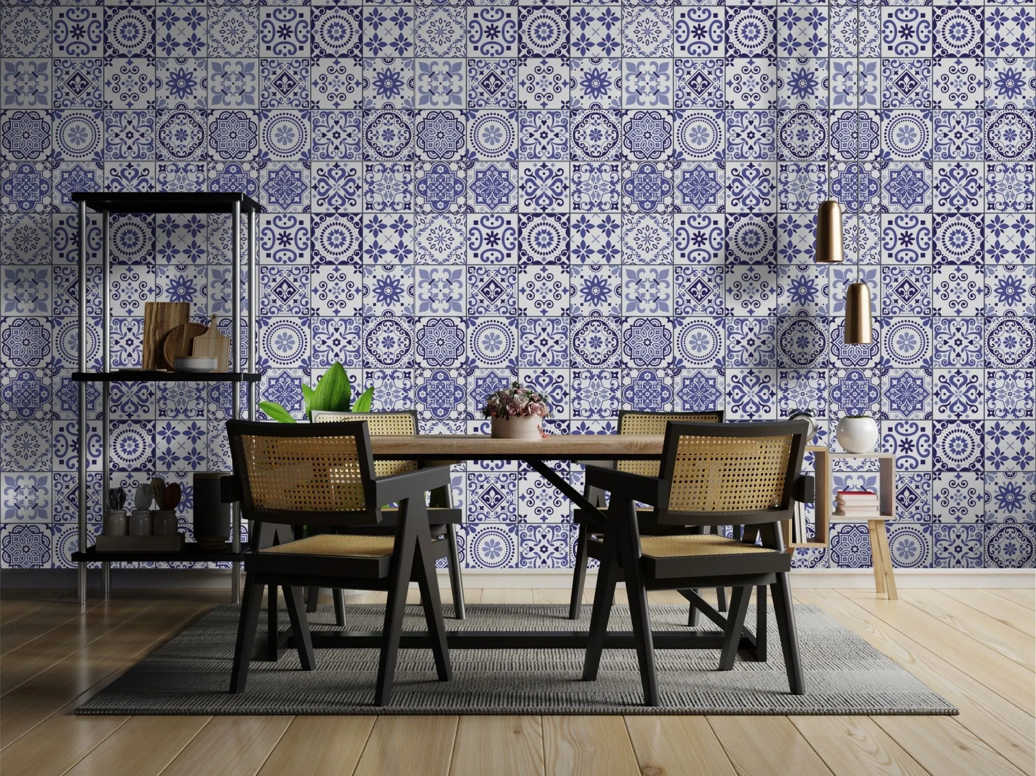 Azulejo Tiles Wallpaper