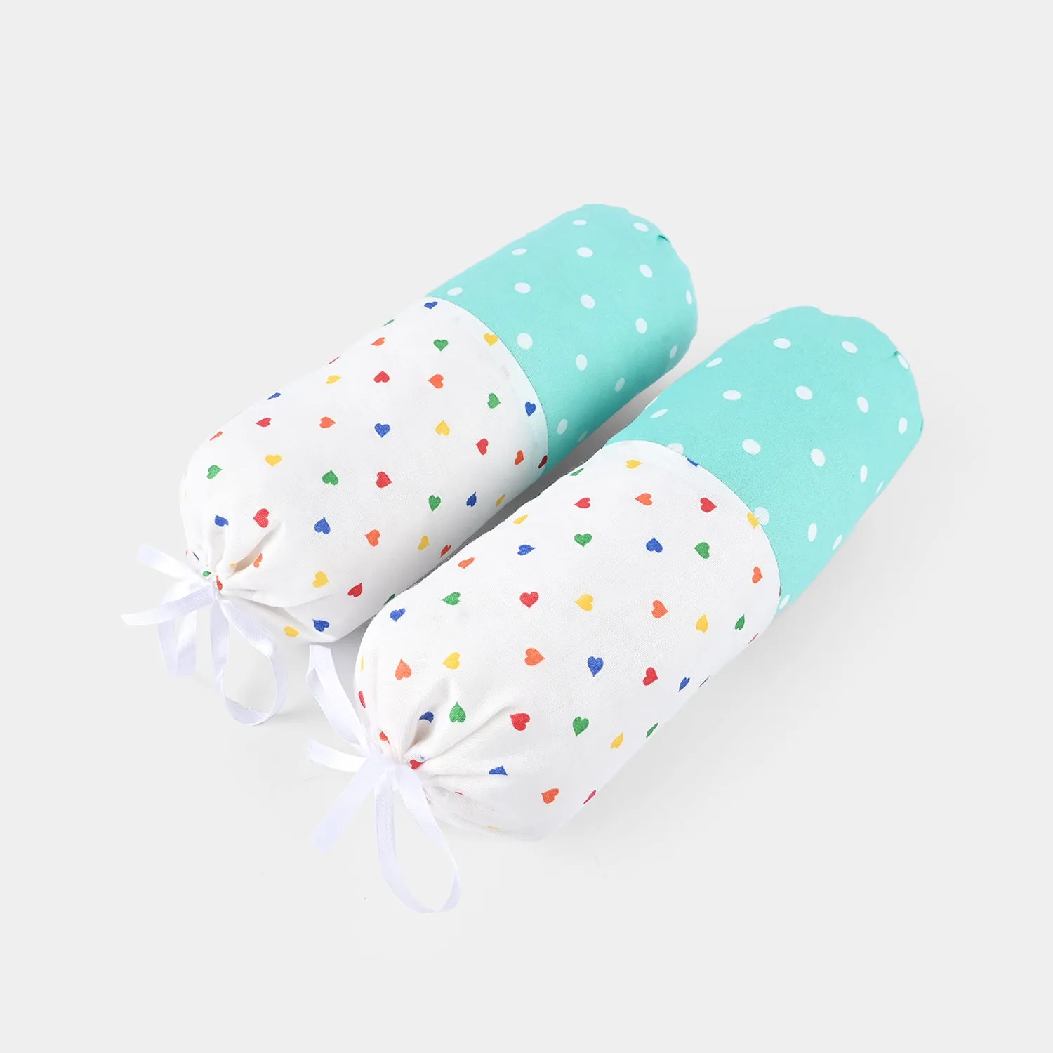 Baby Snuggle Bed Set 9pcs Polka Dot |  Green