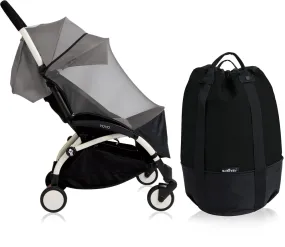 Babyzen YOYO  Rolling Bag & Insect Shield - Black