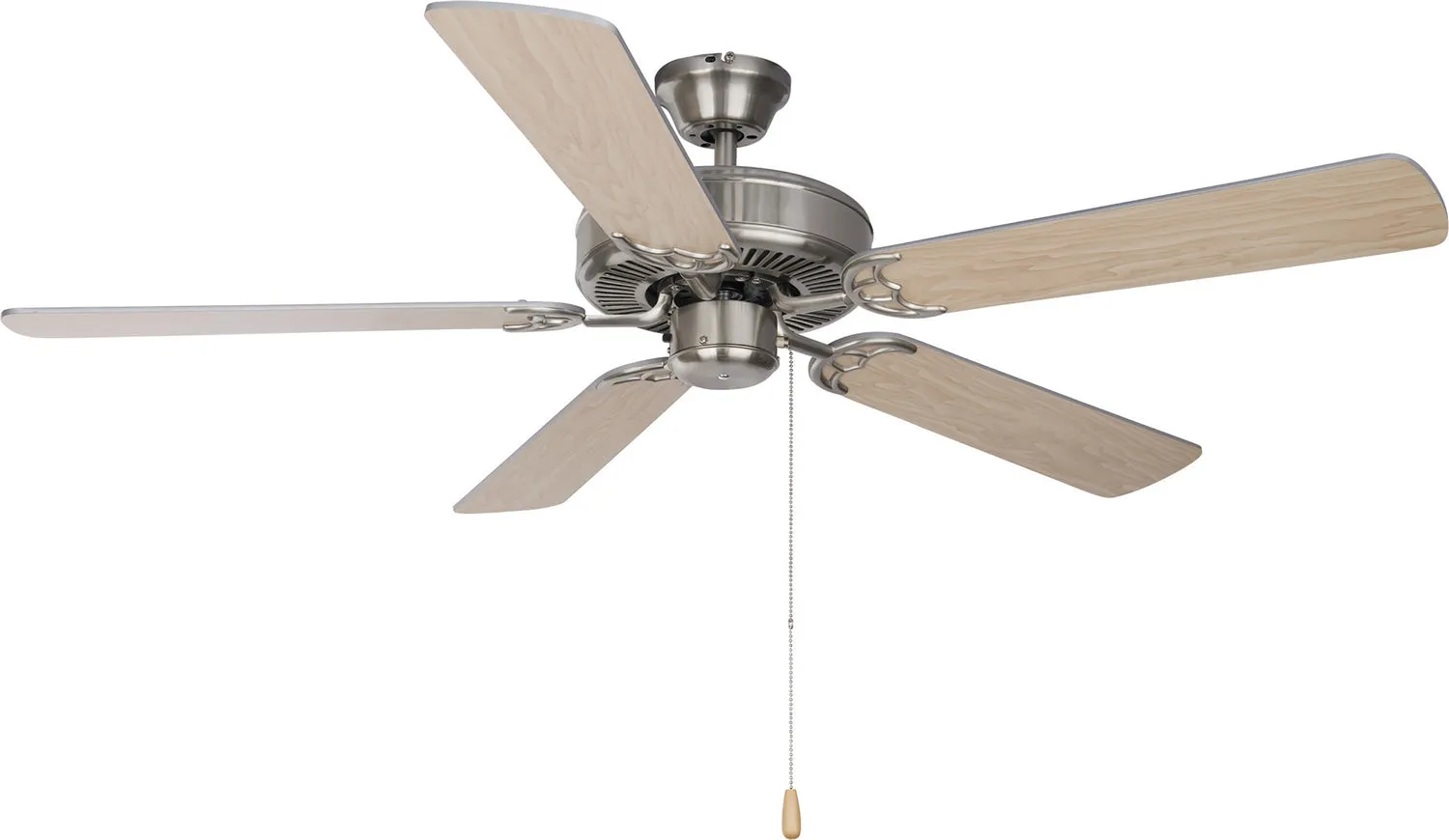 Basic-Max 52" Ceiling Fan in Satin Nickel