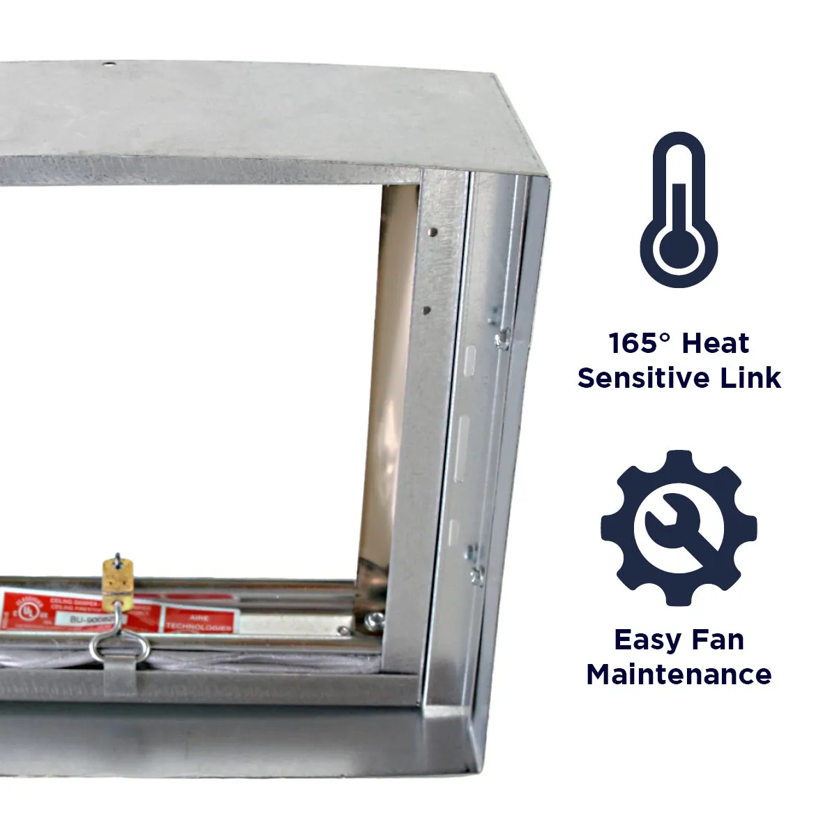 Bath Fan Radiation Dampers