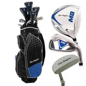 Ben Sayers M8 Cart Bag Package Set - Blue - Graphite ( 1")