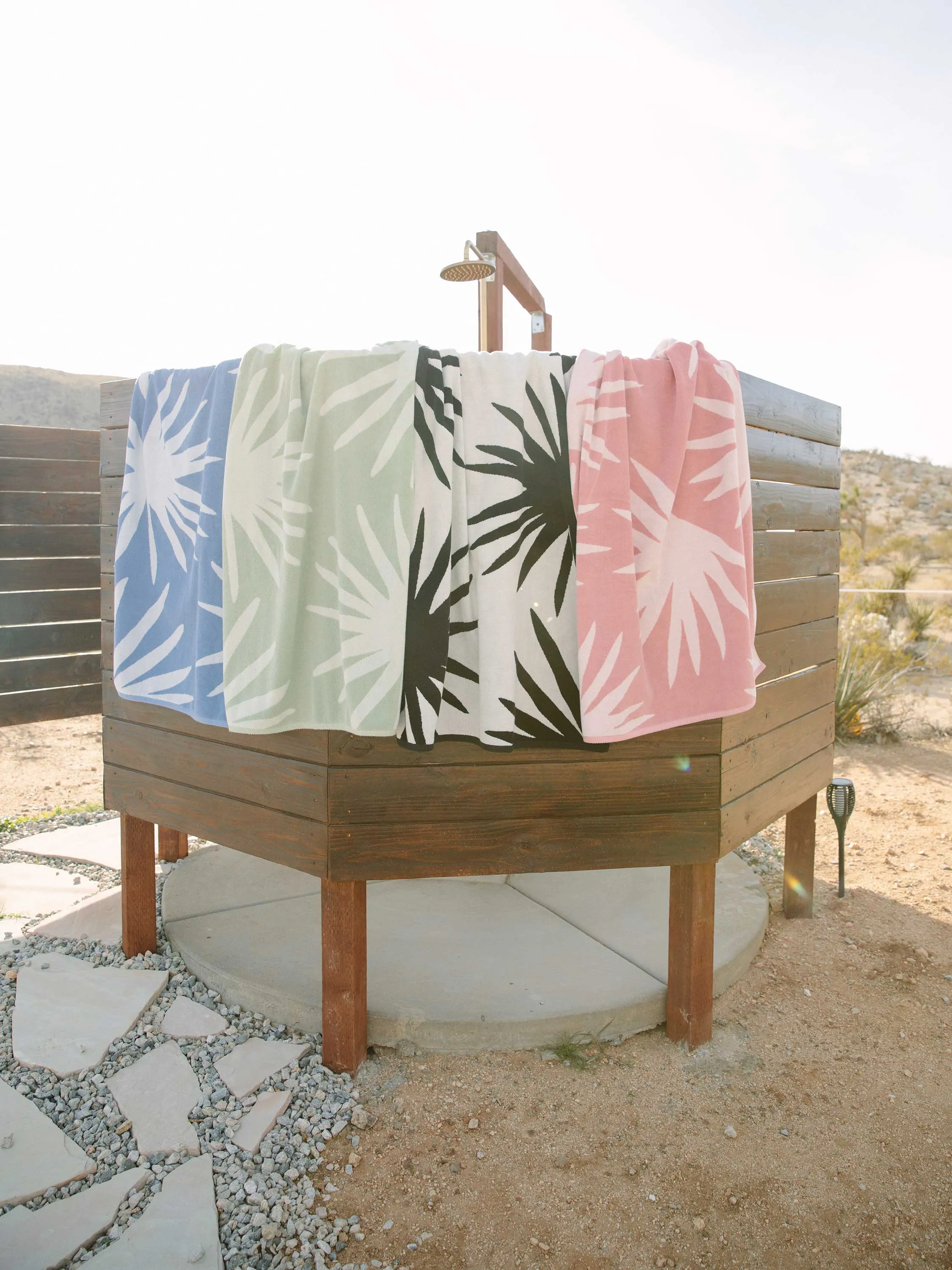 Blue Agave Cabana Beach Towel