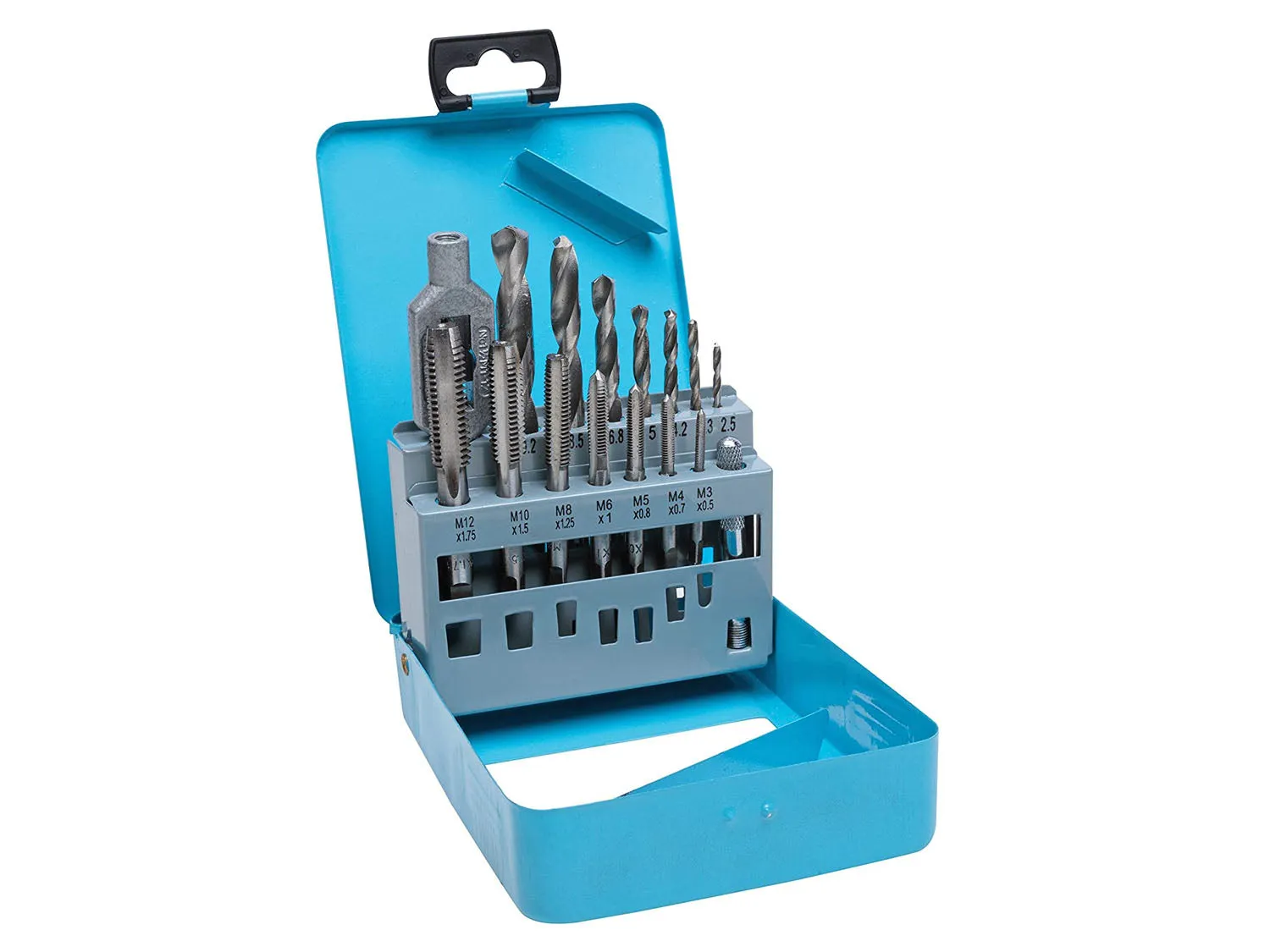 Blue Spot 15 pc Drill & Tap Set 3-12mm