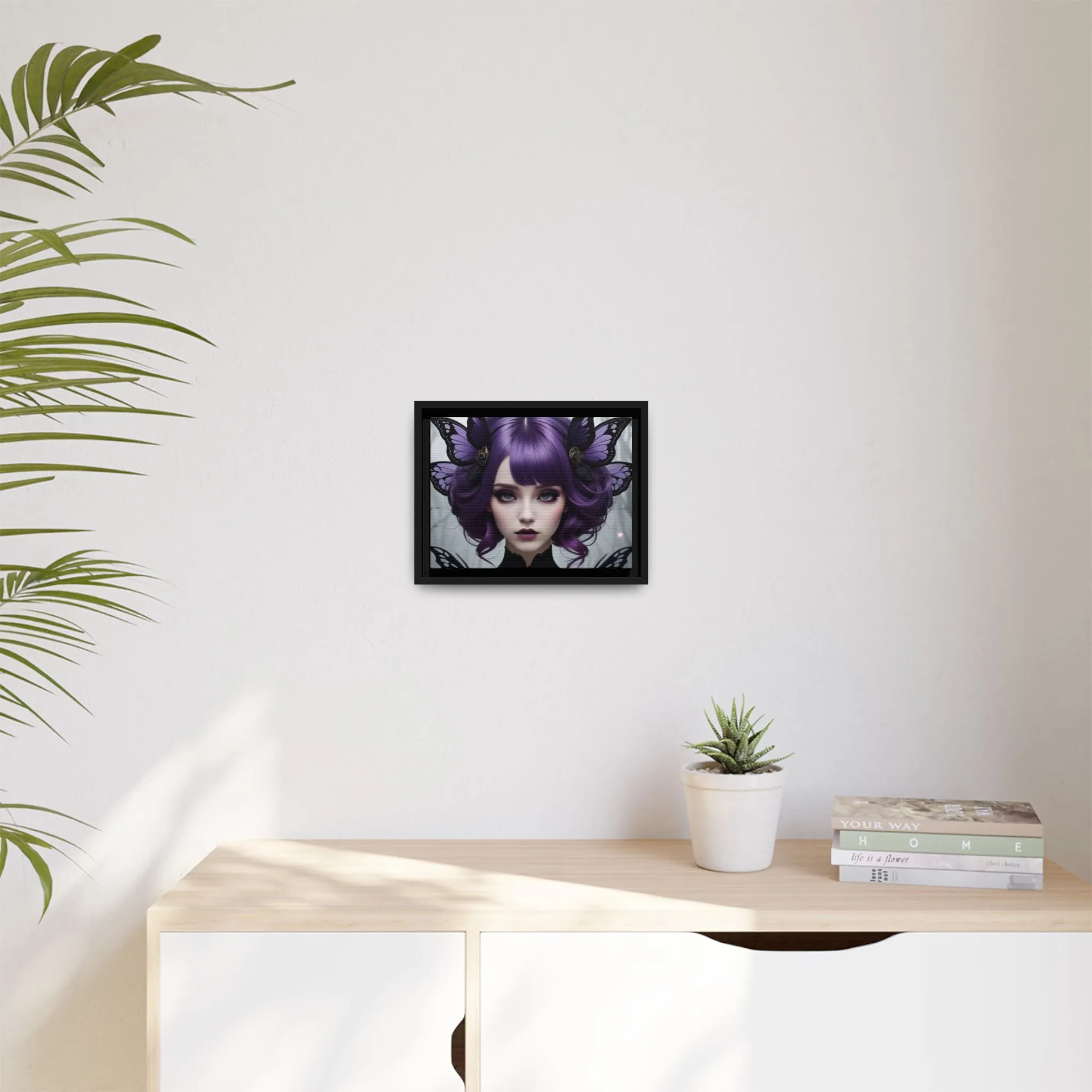 Canvas Print - Purple Gothic Fairy