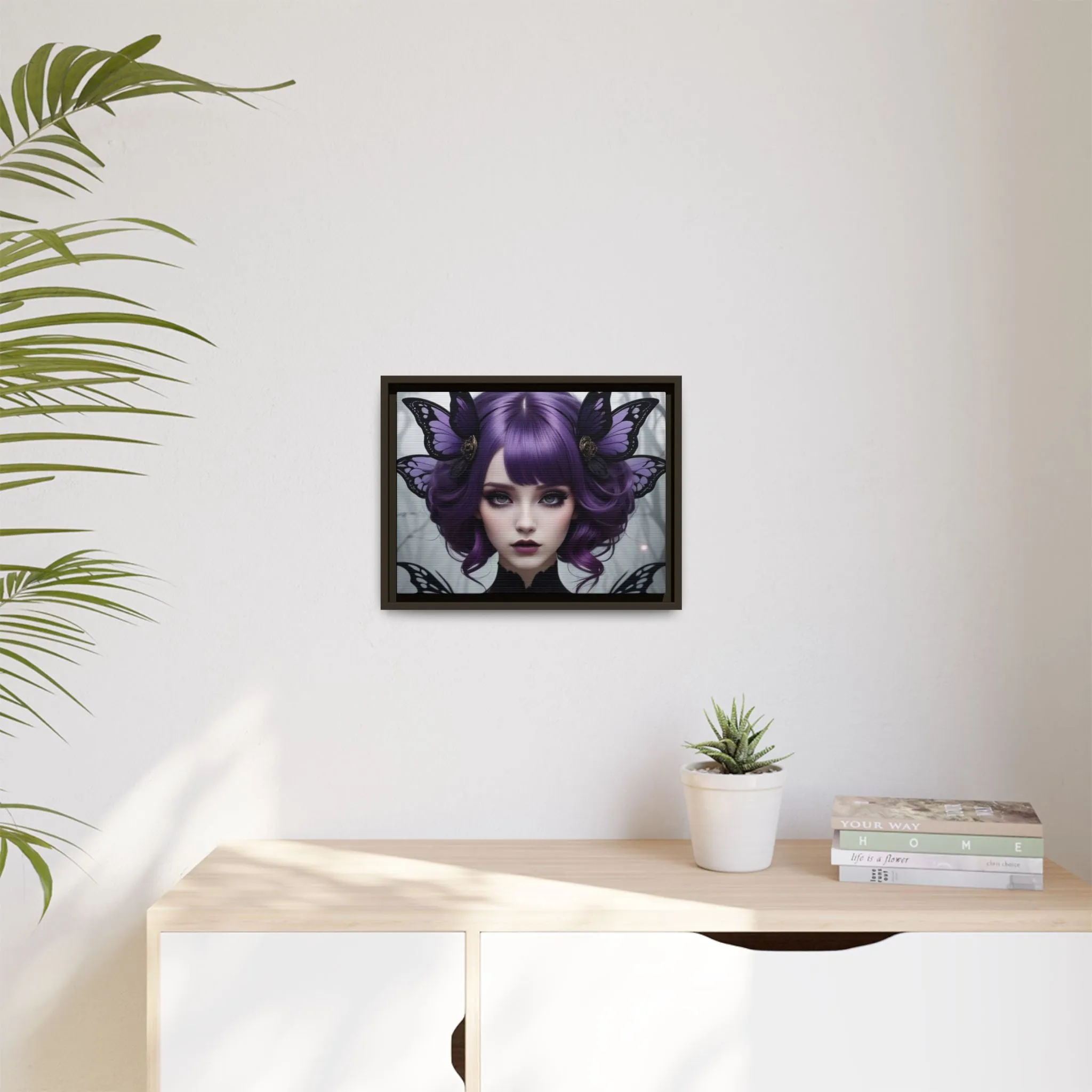 Canvas Print - Purple Gothic Fairy