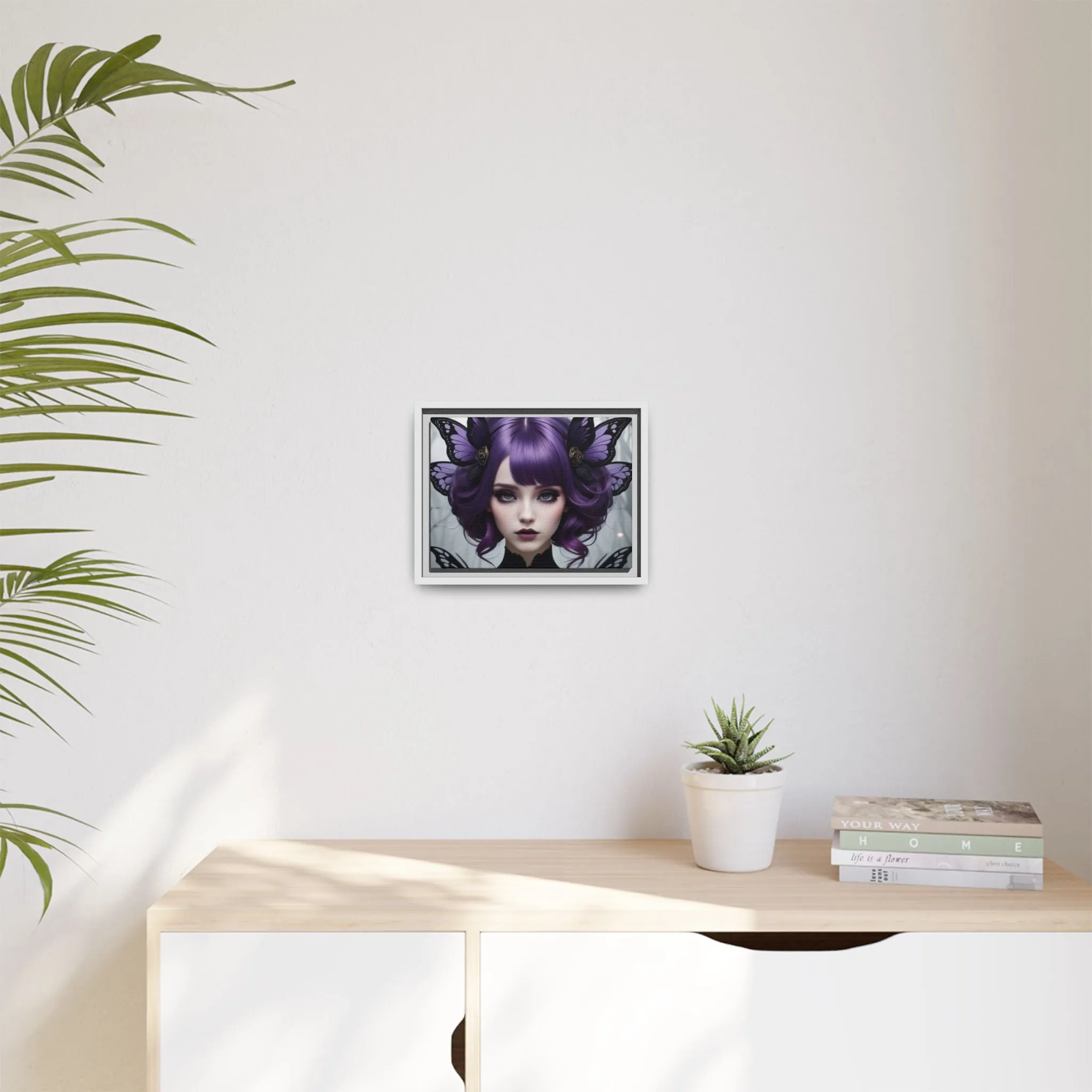 Canvas Print - Purple Gothic Fairy