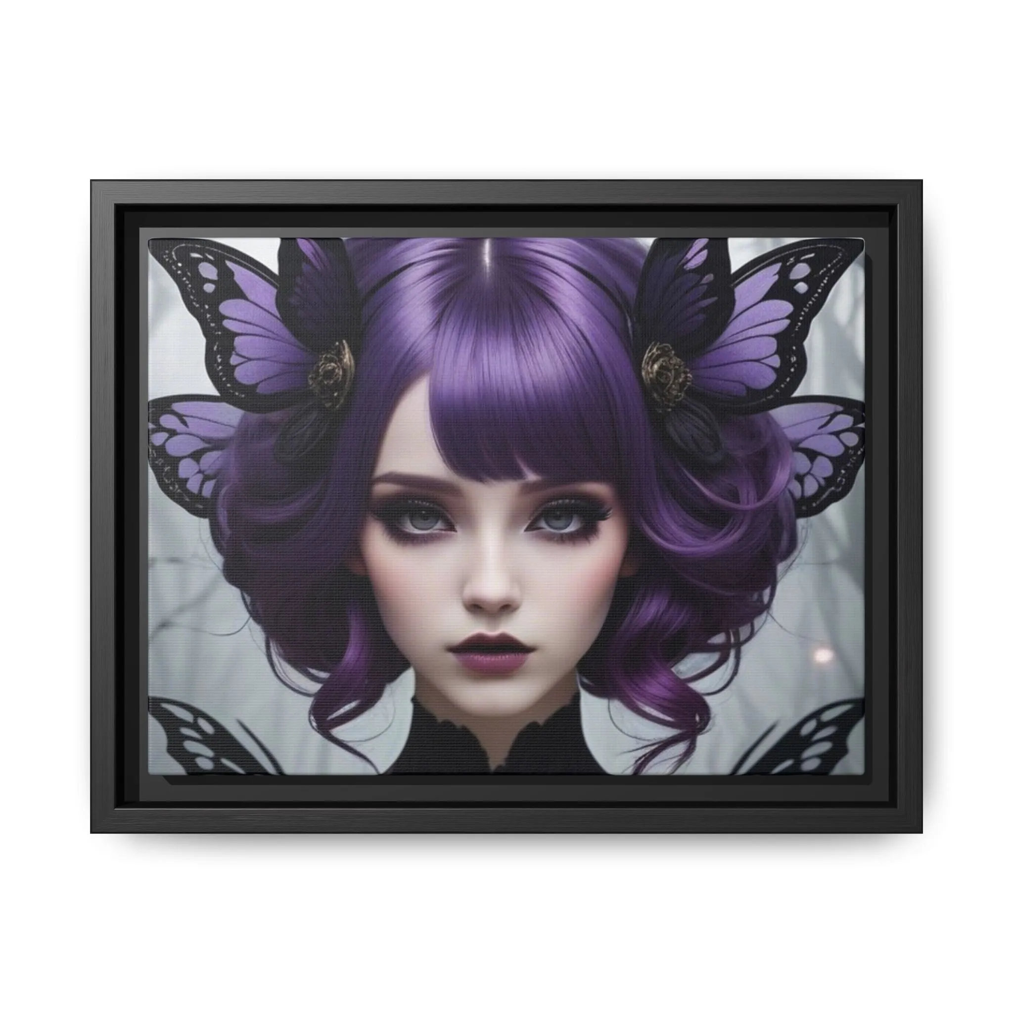 Canvas Print - Purple Gothic Fairy