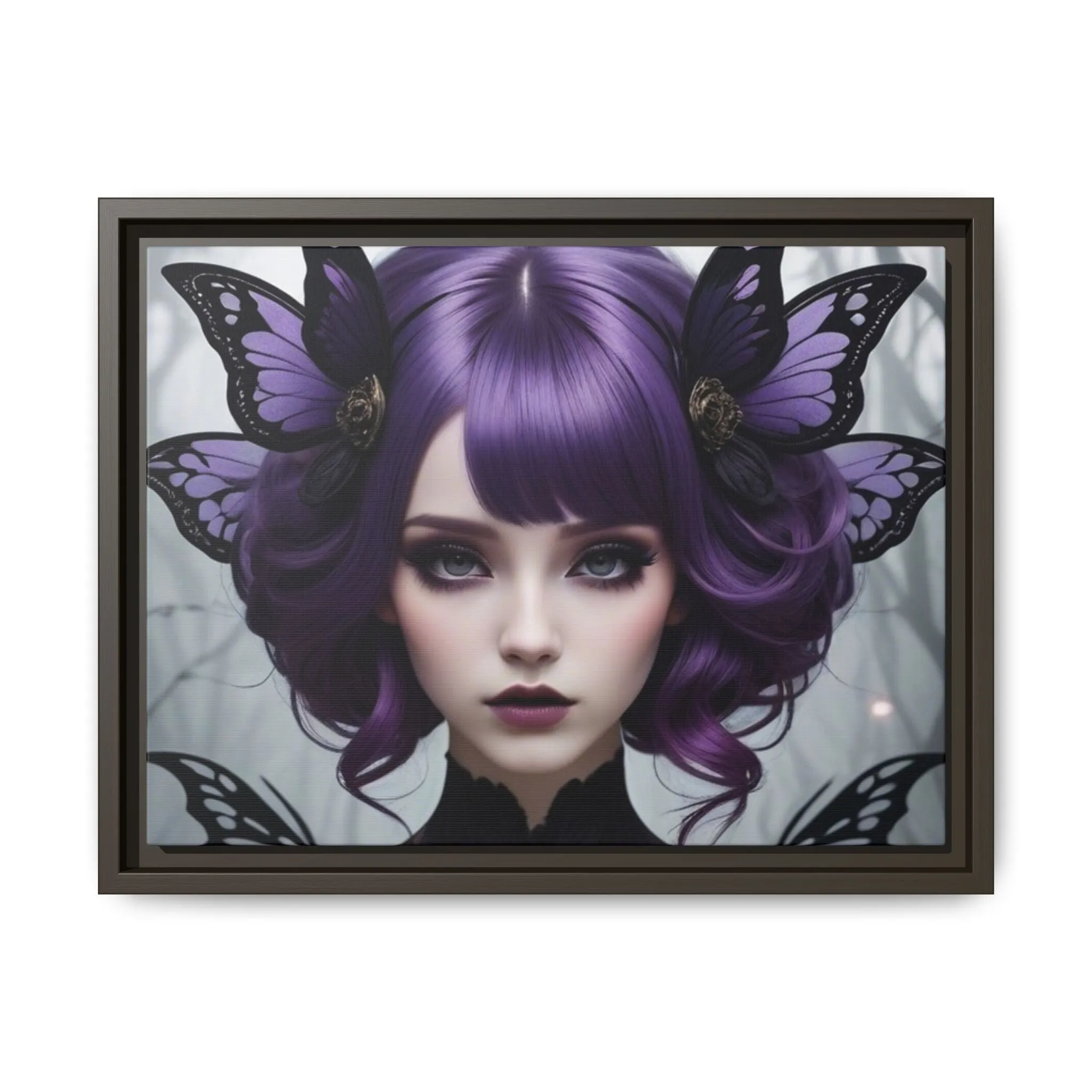 Canvas Print - Purple Gothic Fairy