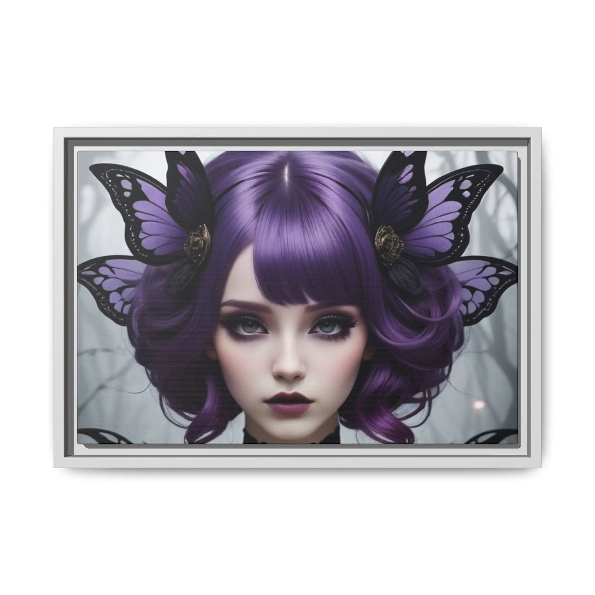 Canvas Print - Purple Gothic Fairy