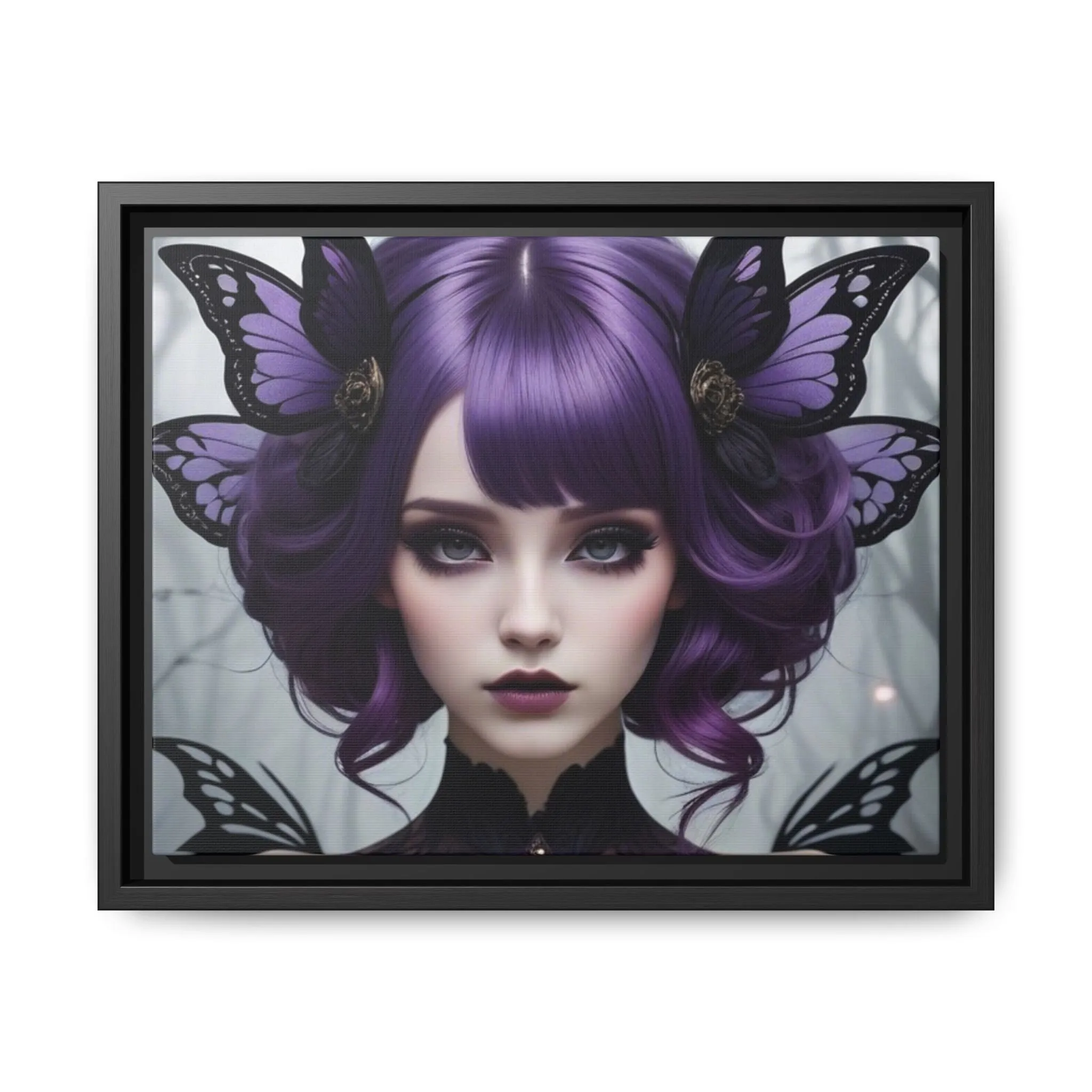 Canvas Print - Purple Gothic Fairy