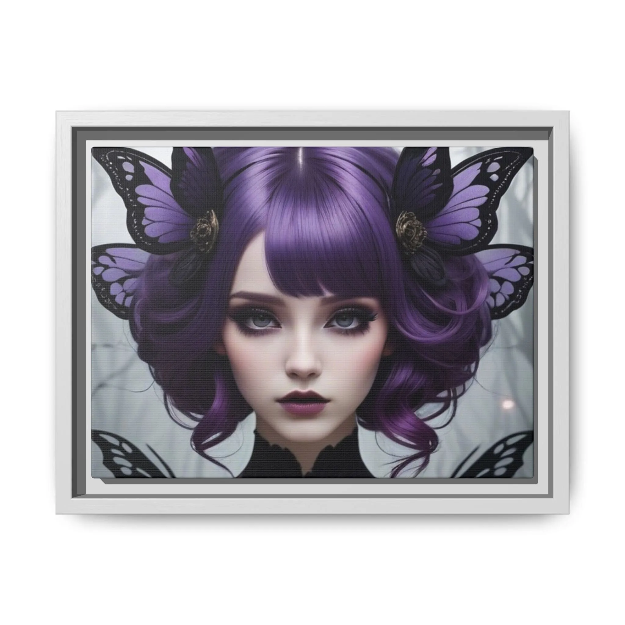 Canvas Print - Purple Gothic Fairy