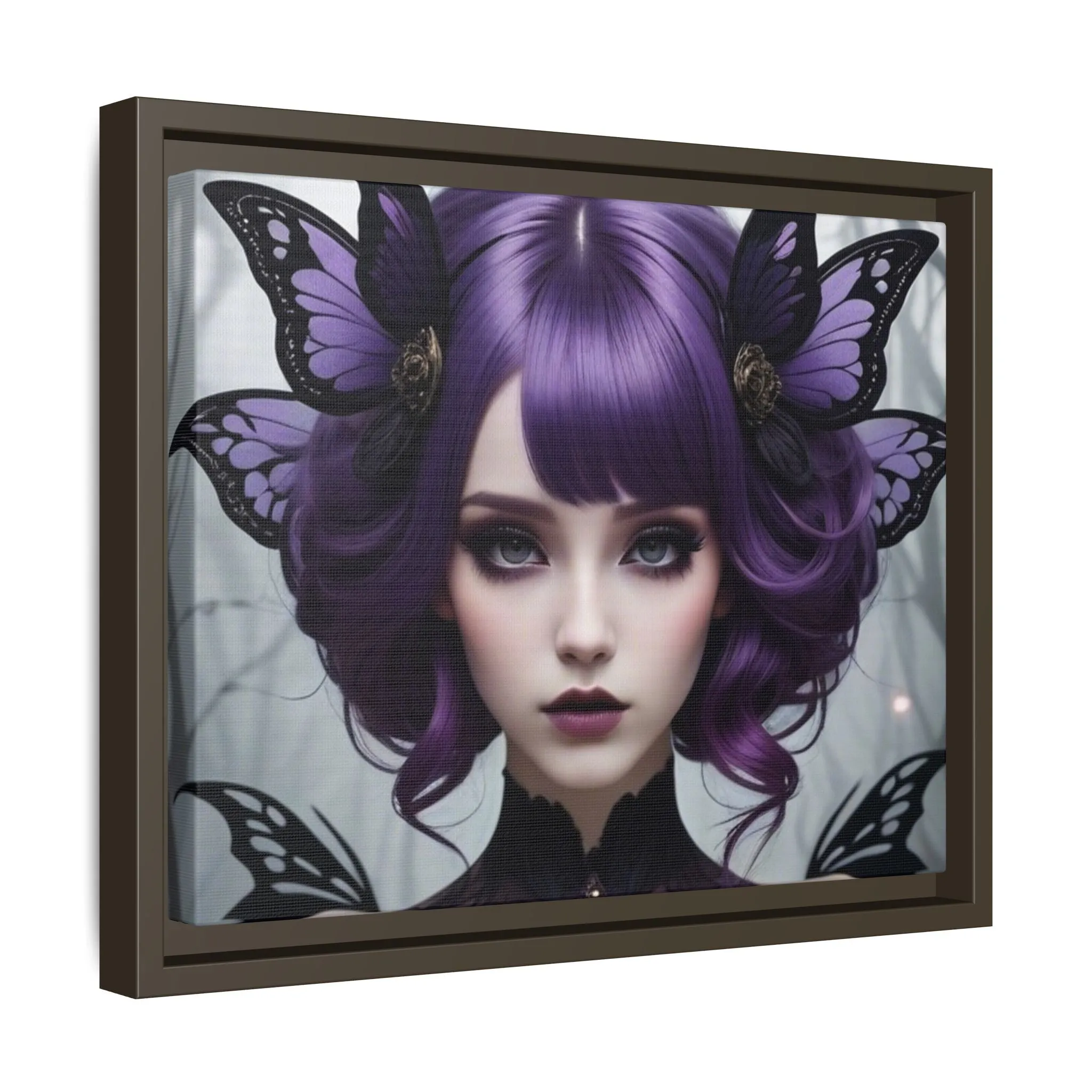 Canvas Print - Purple Gothic Fairy