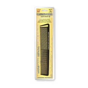 CARBON HOOK WIDE TEETH STYLING COMB (215 X 40 X 4 MM)