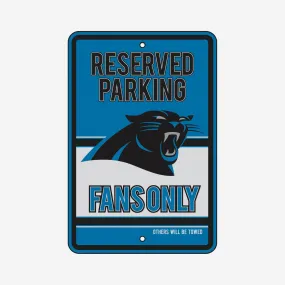 Carolina Panthers Road Sign