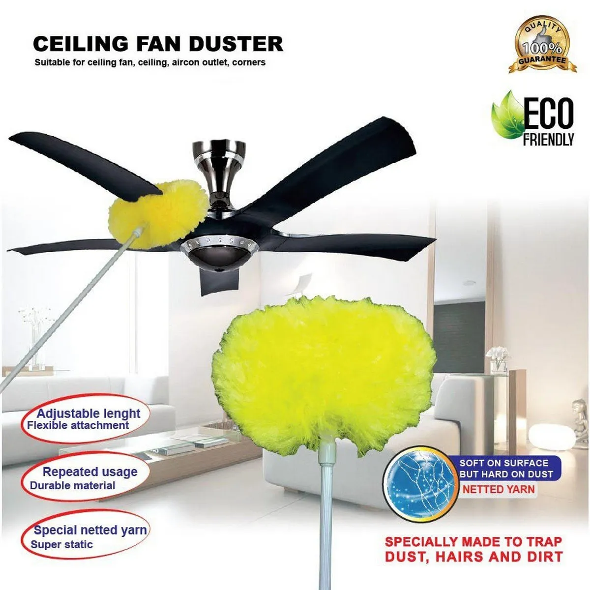 CEILING FAN & MULTIPURPOSE DUSTER