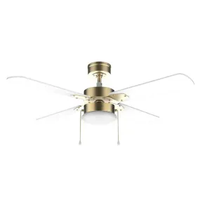 Ceiling Fan with Light Cecotec EnergySilence Aero 450 White Golden 50 W