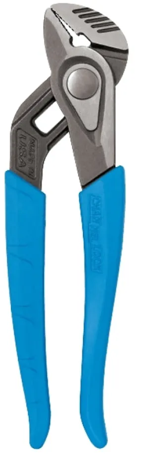 CHANNELLOCK SpeedGrip Series 428X Tongue and Groove Plier, 8.45 in OAL, 1.2 in Jaw, Non-Slip Adjustment, Blue Handle :CD: QUANTITY: 1