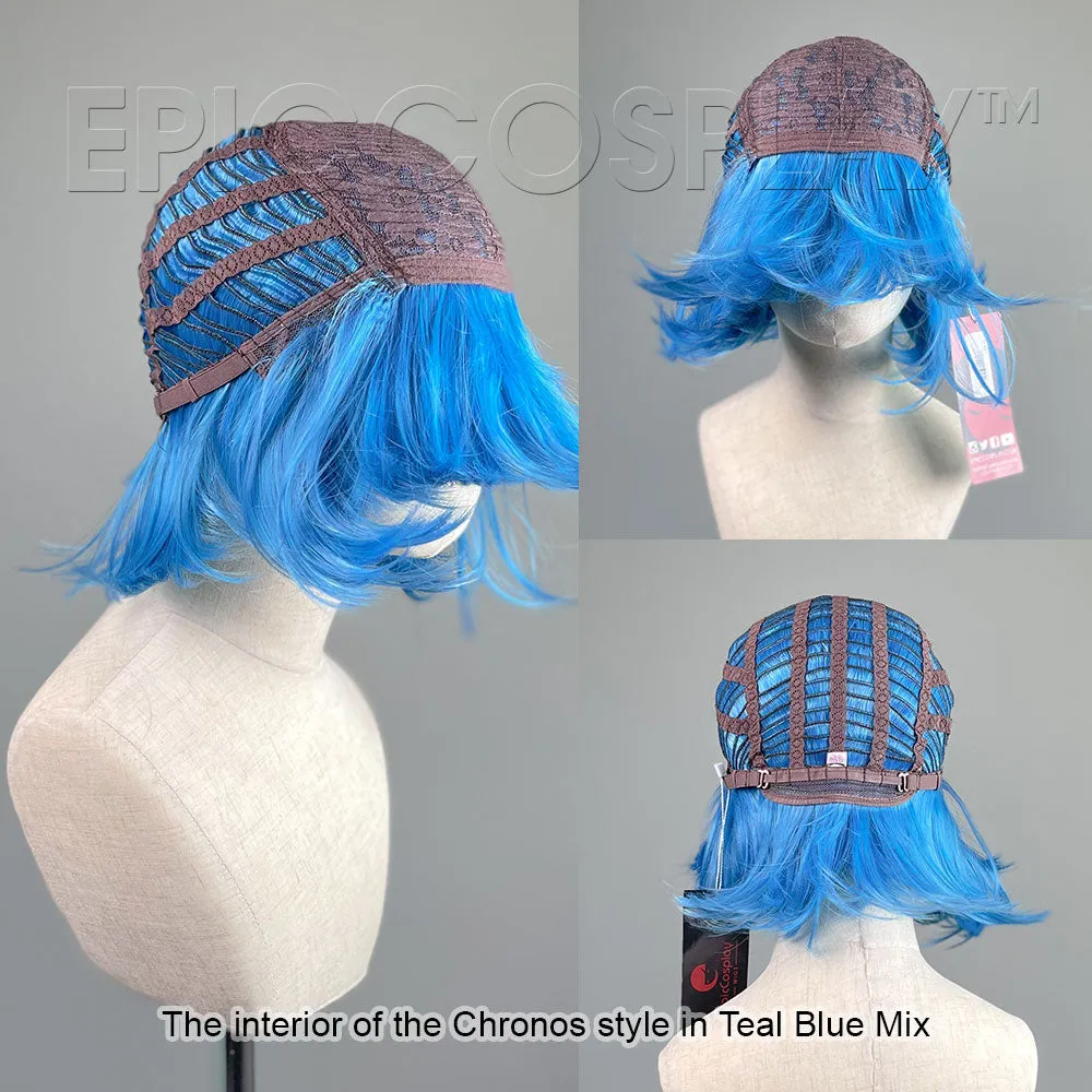 Chronos - Light Blue Mix Wig