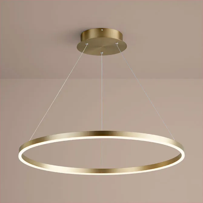 Circulo 32" Pendant - Aged Brass