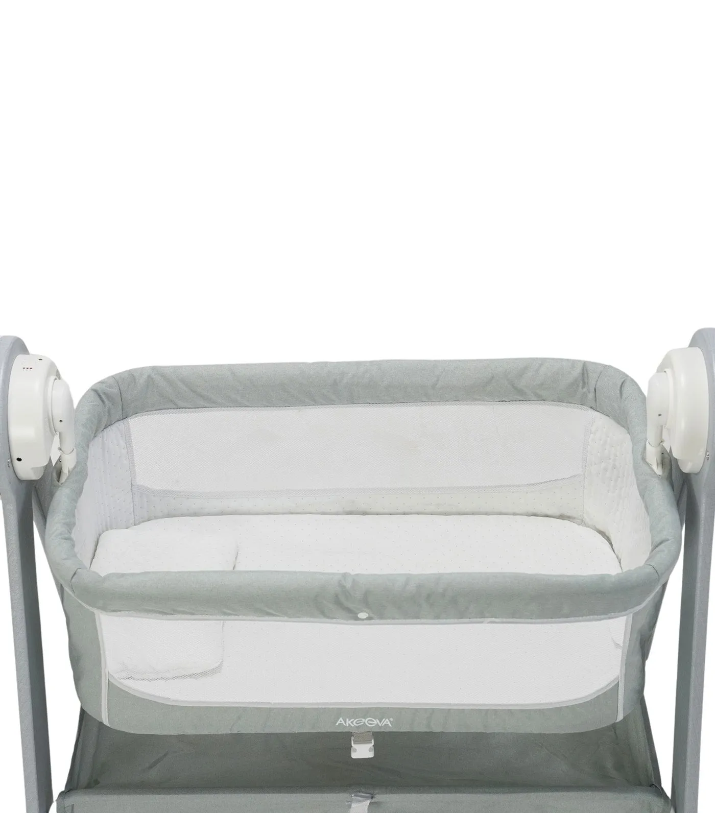 Classique Autosway Swing Crib Light Gray