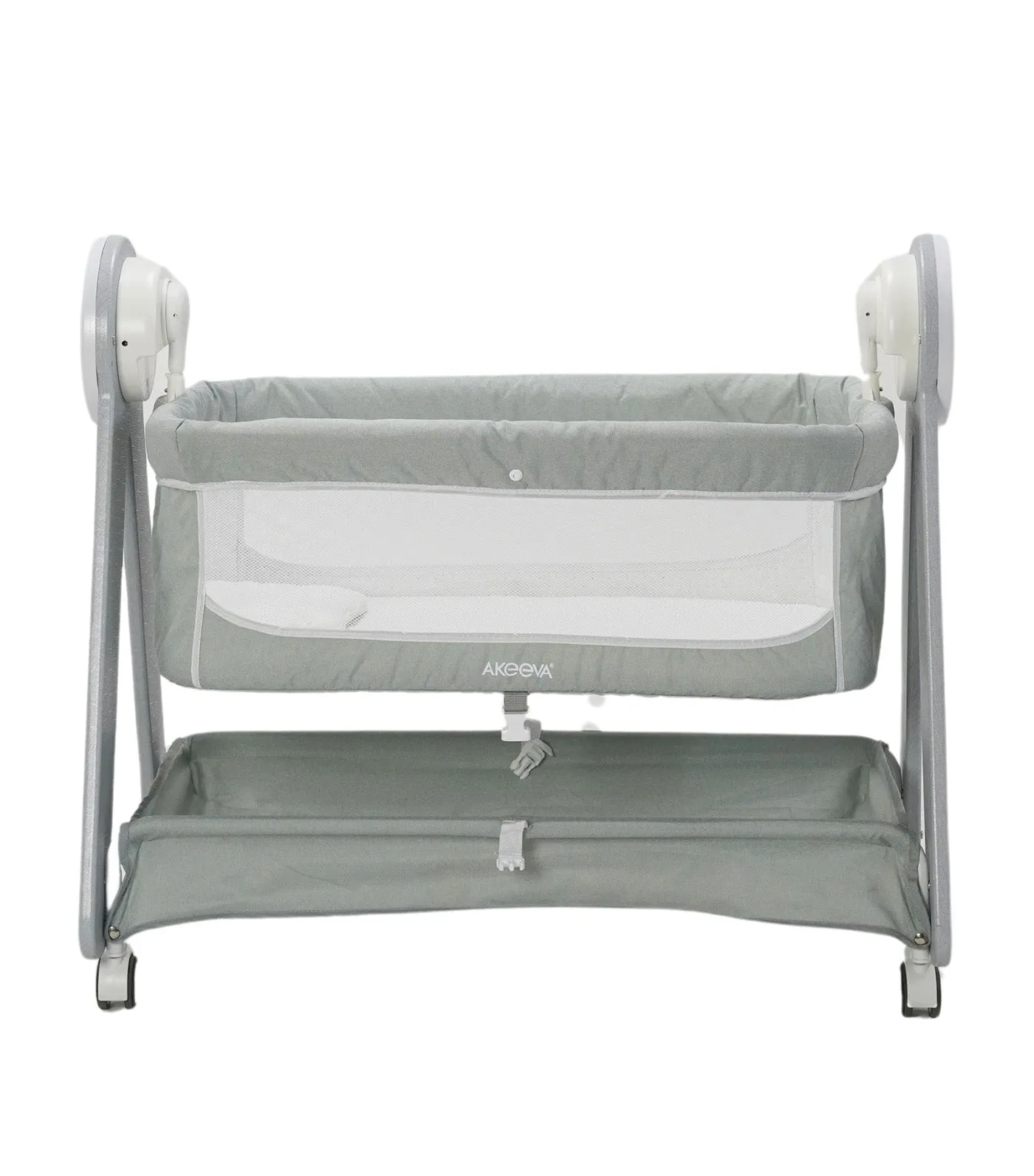 Classique Autosway Swing Crib Light Gray