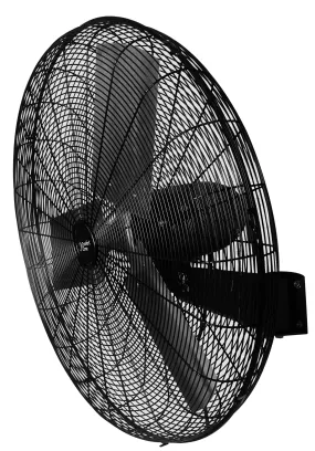 Comfort Zone 30" 2-Speed High-Velocity Industrial Wall Fan in Oscillating and Non-Oscillating Models