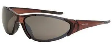 CROSSFIRE - CORE Crystal Safety Glasses, Brown