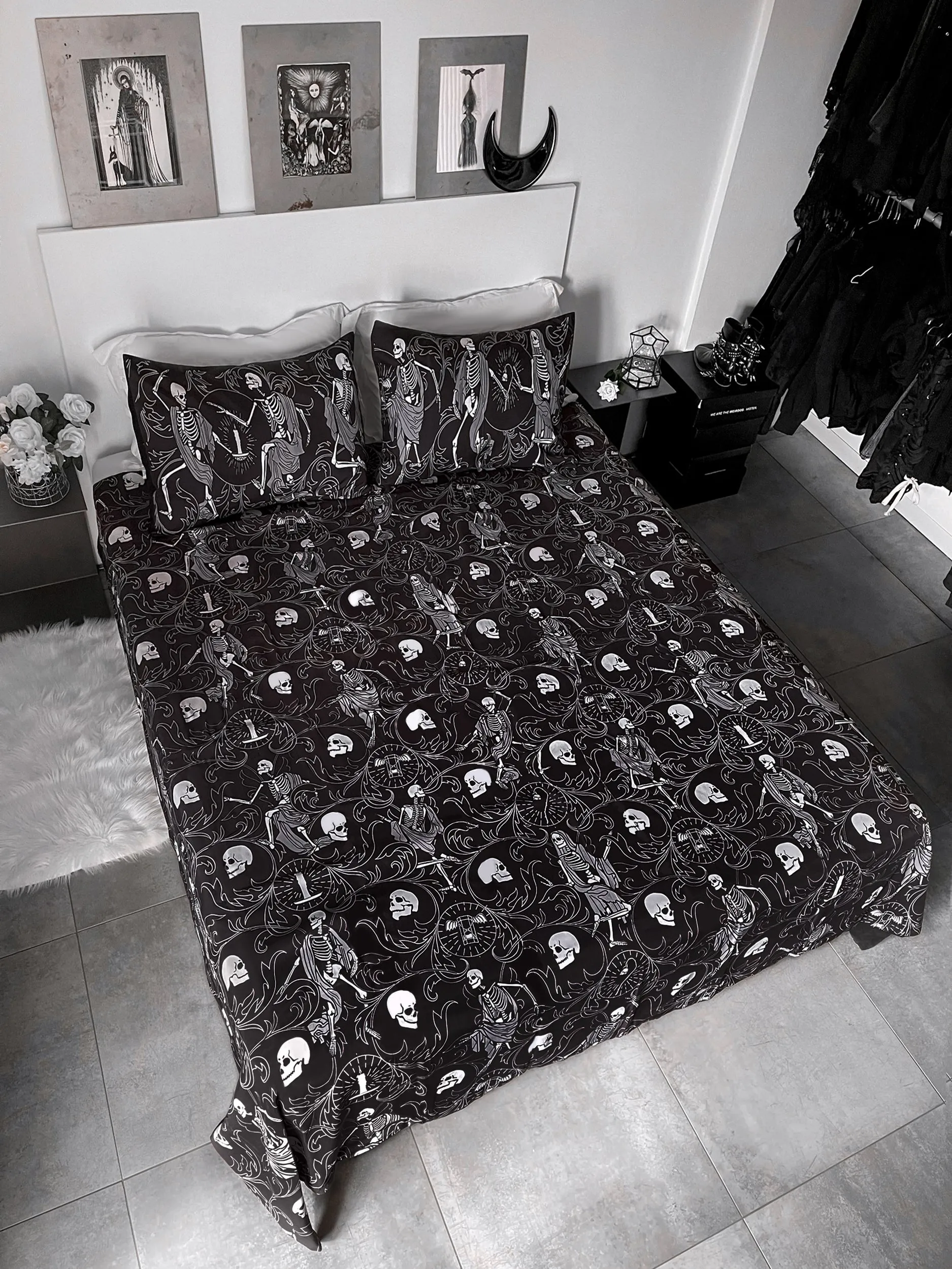 Danse Macabre Bedding Set