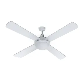 Devanti 52'' Ceiling Fan w/Light w/Remote Timer - White