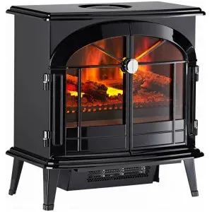 Dimplex Burgate Optimyst Electric Stove | Black