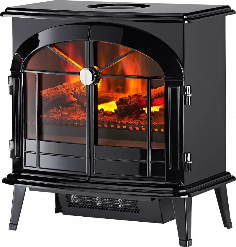 Dimplex Burgate Optimyst Electric Stove | Black