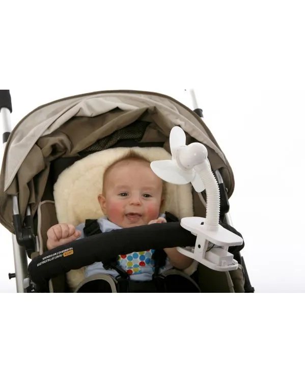 Dreambaby Stroller Fan White