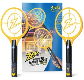 Electric Fly Swatter Racket & Mosquito Zapper - High Duty 4,000 Volt Bug Zapper