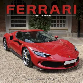 Ferrari Wall 2025 Calendar