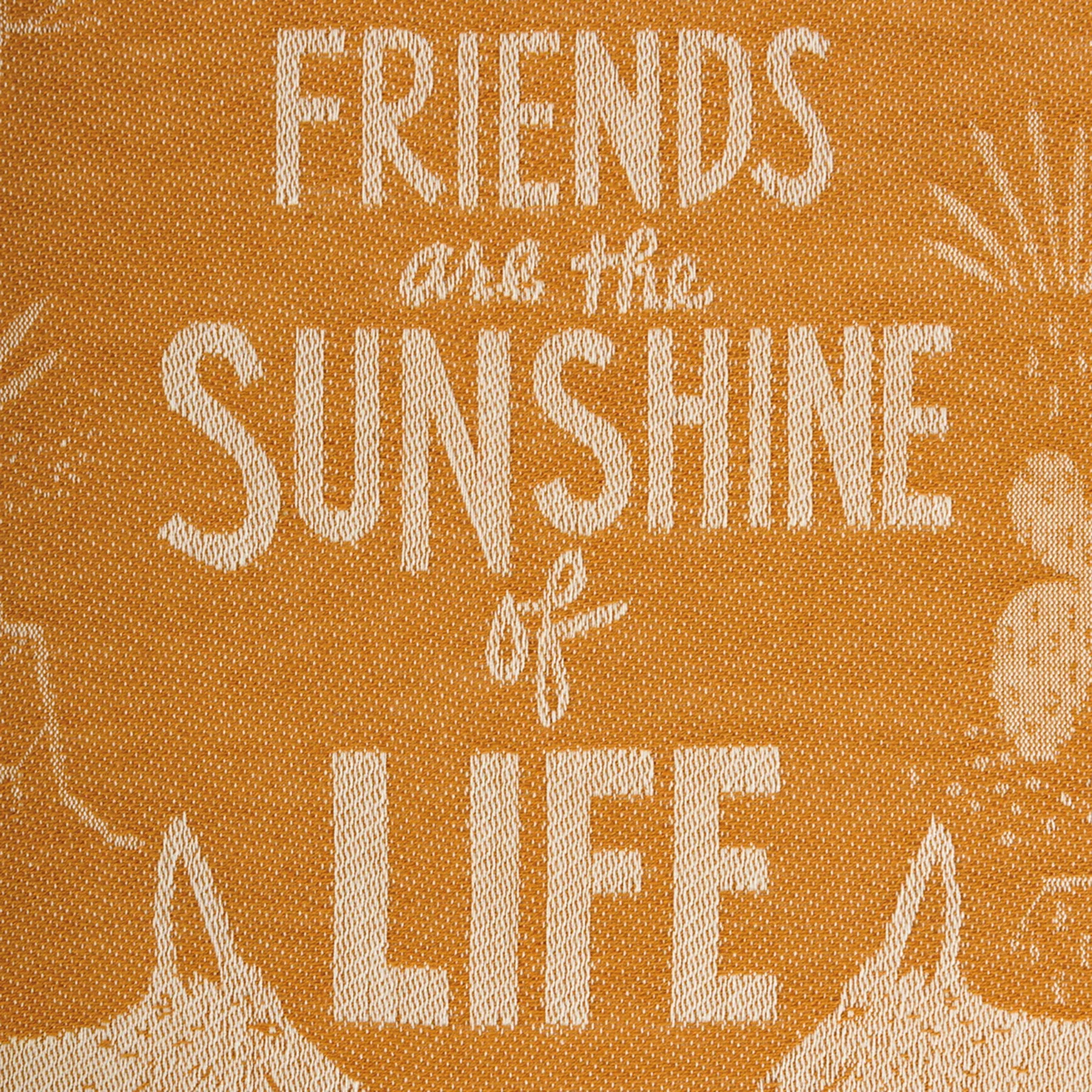 Friends Are The Sunshine Of Life Kitchen Towel