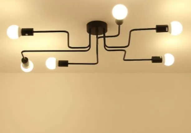 Frode Twisted Lines Ceiling Lamp