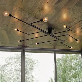 Frode Twisted Lines Ceiling Lamp